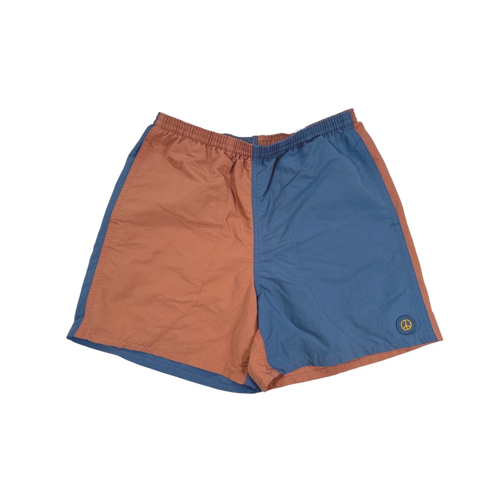 Patagonia Baggies 5 Inseam Shorts Mens Small Colorblock Blue Orange 57022 SP24